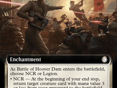 Battle of Hoover Dam (Extended Art) [Fallout] For Sale