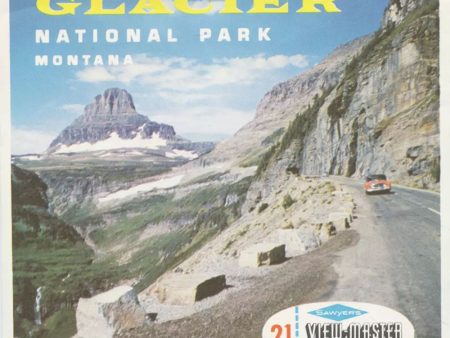 Glacier National Park - View-Master 3 Reel Packet - vintage - A296-S6A For Sale