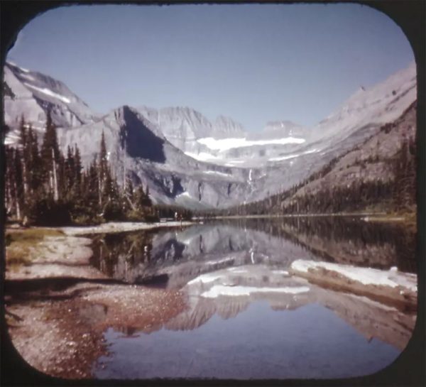 Glacier National Park - View-Master 3 Reel Packet - vintage - A296-S6A For Sale