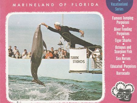 Marine Studios - Marineland of Florida - View-Master 3 Reel Packet - vintage - A964-S4 Online Hot Sale