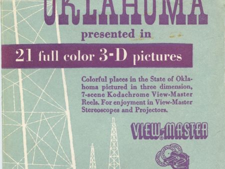 Oklahoma - View-Master 3 Reel Packet - vintage - S1 Online Sale