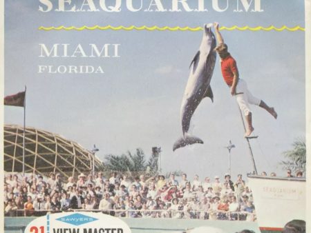 Seaquarium - View-Master 3 Reel Packet - vintage - A966-S6A Online Hot Sale