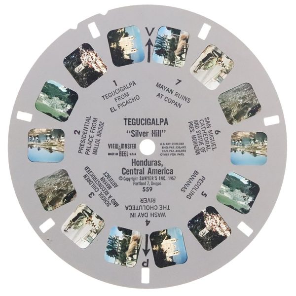 Tegucigalpa  Silver Hill  - Honduras - View-Master Single Reel - vintage - 559 For Sale