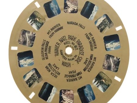 Rainier Nat L Park - View-Master Buff Reel - vintage - (BUF-107c) Cheap