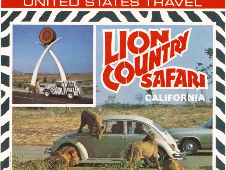 Lion Country Safari - California- View-Master 3 Reel Packet - vintage - A231-G3B Discount