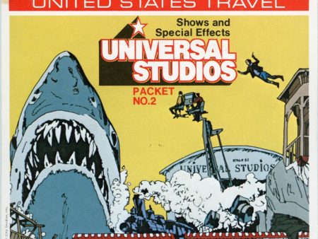 Universal Studios Shows and Special Effects - View-Master 3 Reel Packet - vintage - H81-G5 Online Hot Sale