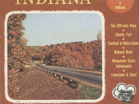 Indiana - View-Master 3 Reel Packet - vintage - IND-1,2,3-S3 Online Hot Sale