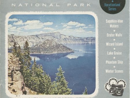 Crater Lake - View-Master 3 Reel Packet - 1954 - vintage - A246-S4 Online