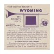 Wyoming - View-Master 3 Reel Packet - 1957 - vintage - A305-S3 For Cheap