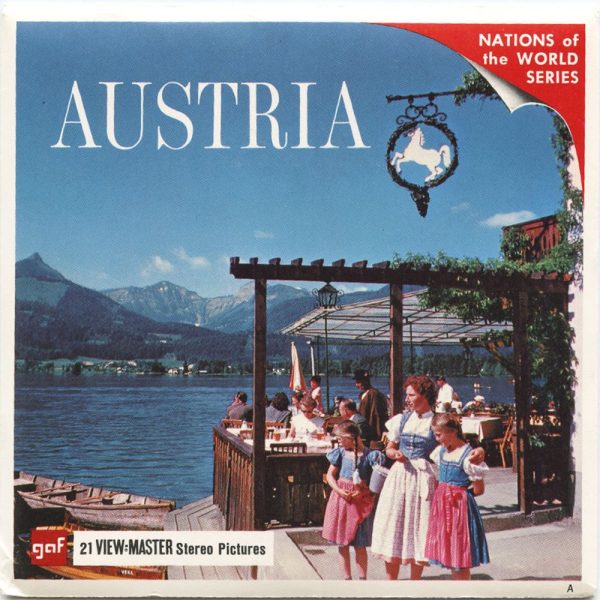 Austria - View-Master 3 Reel Packet - vintage - B198-G1A Supply