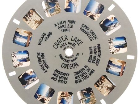 Crater Lake Nat l Park, Oregon - View-Master Hand-Lettered Reel - vintage - (HL-21c) For Discount