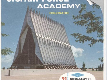 U.S. Air Force Academy - Colorado - View-Master 3 Reel Packet - vintage - A326-S6A Online Sale