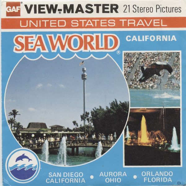 Sea World - California - View-Master 3 Reel Packet - vintage - A192-G5D For Discount