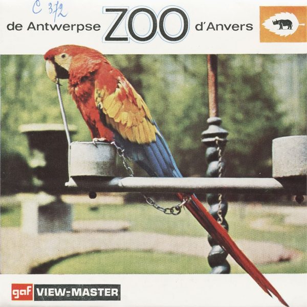 de Antwerpse Zoo d Anvers - View-Master 3 Reel Packet - vintage - C372N-F-BG1 For Sale