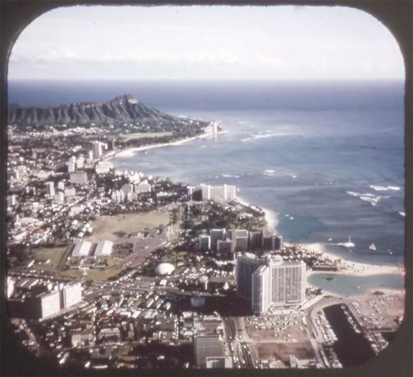 Honolulu and Waikiki - View-Master 3 Reel Packet - vintage - A123-S6A on Sale