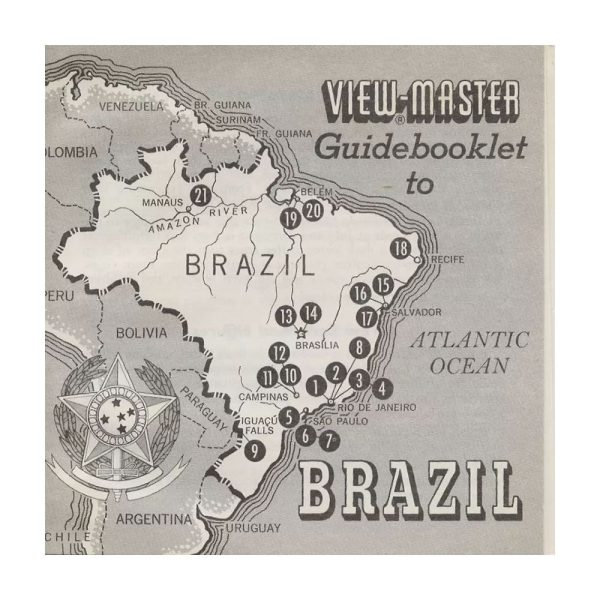 Brazil - View-Master 3 Reel Packet - vintage - B057-S6 Online Sale