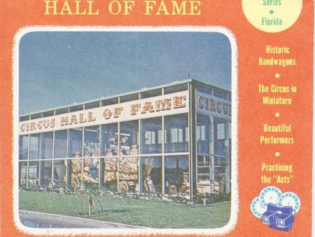 Circus Hall of Fame - View-Master 3 Reel Packet - 1957 - vintage - A995-S3 For Sale