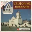 California Missions - View-Master 3 Reel Packet - vintage - A183-G1B For Sale