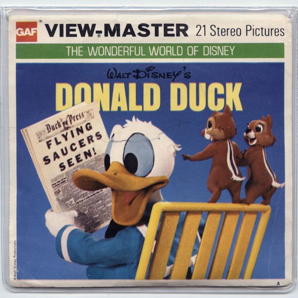 Donald Duck - View-Master 3 Reel Packet - vintage - B525-G5 Hot on Sale