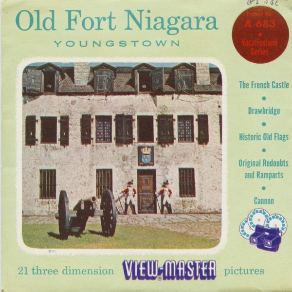 Old Fort Niagara - Youngstown - View-Master 3 Reel Packet - vintage - A683-S4 Discount