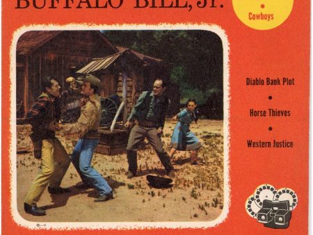 Buffalo Bill, Jr. - Cowboys - View-Master 3 Reel Packet - 1950s - Vintage - 965A,B,C-S3 Discount