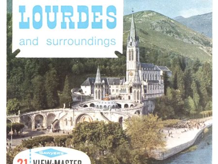 Lourdes and Surroundings - View-Master 3 Reel Packet - vintage - C184E-BS6 Fashion