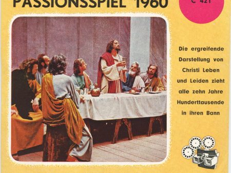 Passionsspiel - View-Master 3 Reel Packet - 1960 - vintage - C421-BS4 For Sale