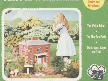 Alice in Wonderland - View-Master 3 Reel Packet - vintage - B360-S4 Discount