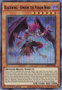 Blackwing - Simoon the Poison Wind (Purple) [LDS2-EN040] Ultra Rare Online Sale