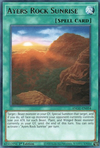 Ayers Rock Sunrise (Rare) [ANGU-EN054] Rare For Discount