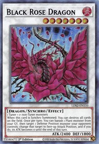 Black Rose Dragon (Blue) [LDS2-EN110] Ultra Rare Discount