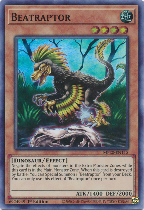 Beatraptor [MP20-EN115] Super Rare Cheap