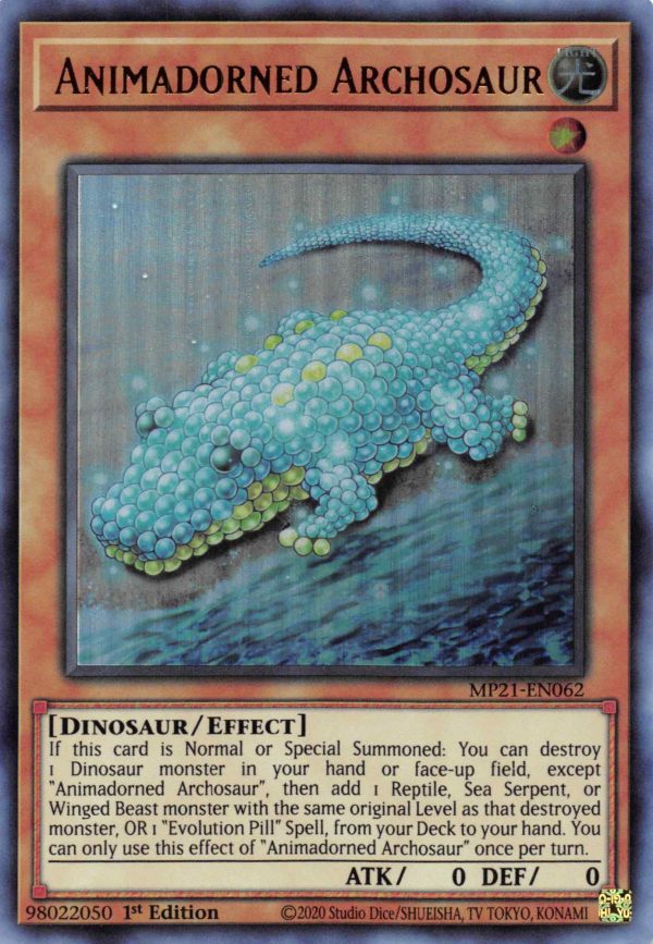 Animadorned Archosaur [MP21-EN062] Ultra Rare Cheap