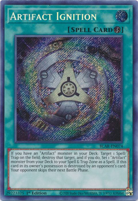 Artifact Ignition [BLAR-EN074] Secret Rare Fashion