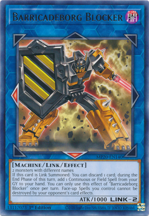 Barricadeborg Blocker [MP20-EN140] Rare Cheap