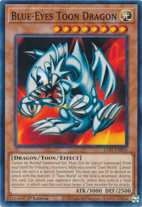 Blue-Eyes Toon Dragon [LDS1-EN056] Common For Discount