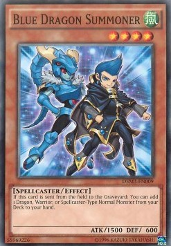 Blue Dragon Summoner [DEM3-EN009] Common Online Hot Sale