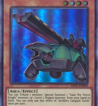 Artillery Catapult Turtle [MP21-EN099] Super Rare Discount