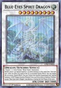 Blue-Eyes Spirit Dragon (Green) [LDS2-EN020] Ultra Rare Fashion