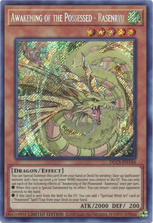 Awakening of the Possessed - Rasenryu [DLCS-EN144] Secret Rare For Discount