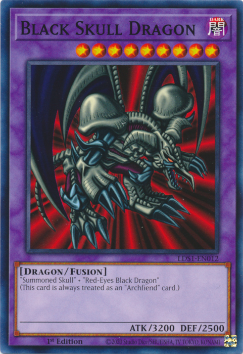 Black Skull Dragon [LDS1-EN012] Common For Sale