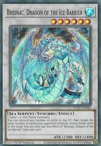 Brionac, Dragon of the Ice Barrier [SDFC-EN043] Super Rare Supply