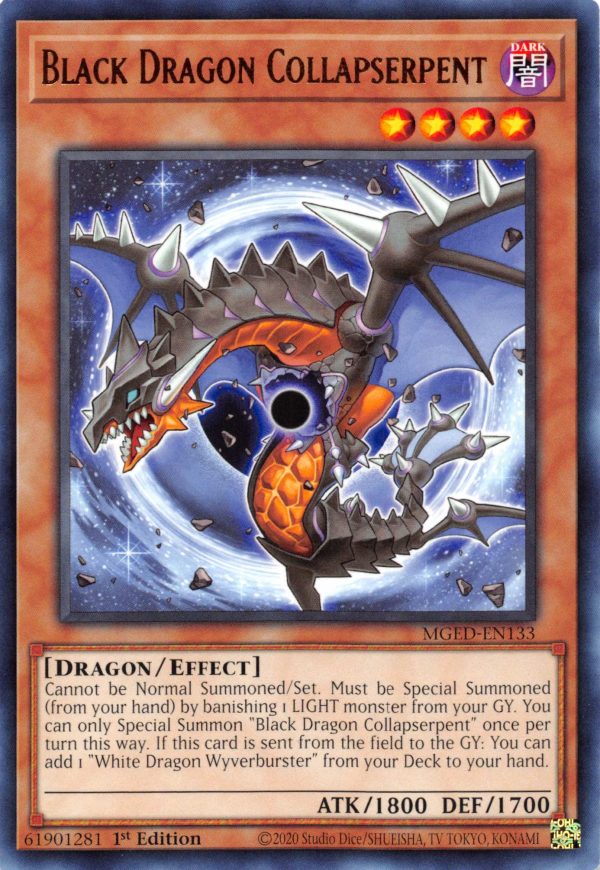 Black Dragon Collapserpent [MGED-EN133] Rare Online