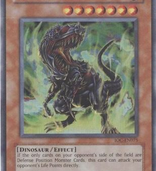 Black Tyranno [IOC-EN075] Ultra Rare For Sale