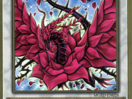 Black Rose Dragon [MGED-EN026] Gold Rare For Cheap