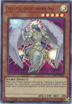 Celestia, Lightsworn Angel [LART-EN036] Ultra Rare Supply