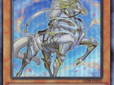 White Steed of the Floral Knights [LED8-EN022] Super Rare For Cheap