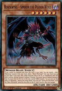 Blackwing - Simoon the Poison Wind [LDS2-EN040] Ultra Rare For Cheap