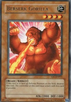 Berserk Gorilla [IOC-EN013] Rare Supply