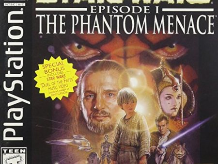 STAR WARS: EPISODE I: THE PHANTOM MENACE  - PS1 For Cheap